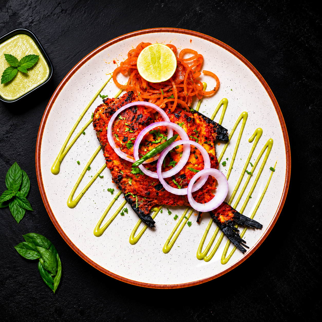 Tandoori Pomfret (1PC)